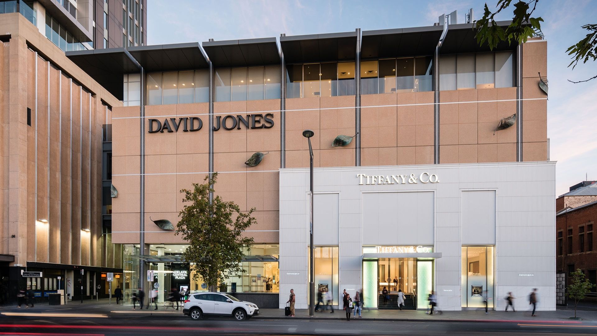 Exterior - David Jones and Tiffany and Co